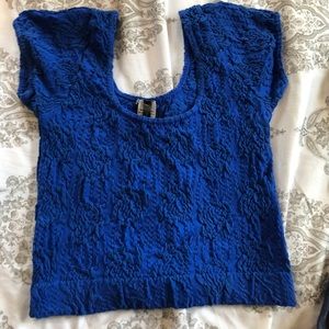 Ruby and Jenna detailed crop top